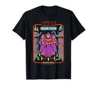 Cult Book Club Sci Hi Horror Retro Vintage Funny Adult Humor T-Shirt