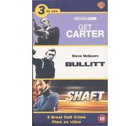 Cult Crime - Get Carter/Bullitt/Shaft [VHS]