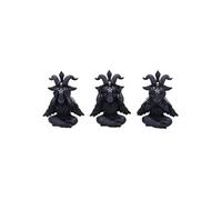 Nemesis Now Figurine Cult Cuties Three Wise Baphoboo 13 cm Noir Enfants