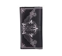 Nemesis Now Malpuss Porte-Monnaie gaufré Noir 18,5 cm