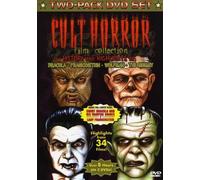 Cult Horror Film Collection - History and Highlights of Dracula, Frankenstein, Wolfman, the Mummy w/bonus films Dracula and His Vampire Brides, Lady Frankenstein, Highlights from 34 films