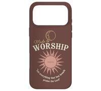 Culte Psaumes Minimal Sun Faith Coque pour iPhone 17 Pro Max