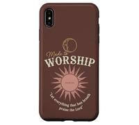 Culte Psaumes Minimal Sun Faith Coque pour iPhone XS Max