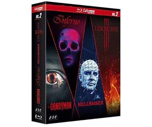 Cult'Horror Vol 2 : Inferno + Candyman + L'Exorciste III + Hellraiser : Le pacte / Cult Horror Collection 2 - 4-Disc Set ( Candyman / Inferno / Hellraiser / The Exorcist III ) (Blu-Ray)