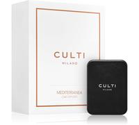 Culti Milano Car Diffuser Black Mediterranea désodorisant voiture + recharge 2 pcs