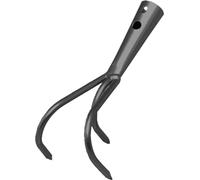 Cultivateur 3 dents 10 cm sans manche 28 mm douille anthracite