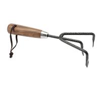 Cultivateur À Main En Acier Au Carbone Robuste Avec Poignée En Frêne 14316