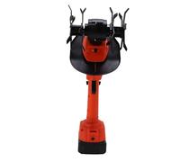 Cultivateur de Barre sans Fil 1500mAh Propulsée de Batterie - Tull de Jardin Léger avec Serrure de sécurité, Chargeur Inclus, Mini Cultivateur (Plug UE 100-240V)