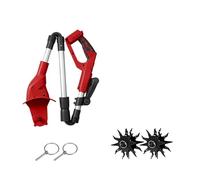 Cultivateur Électrique sans Balais, Tondeuse À Gazon, Rototiller, Scarificateur Fil, Outil De Jardin for Broche Batterie 18V Puissance éLevéE(Without Battery)