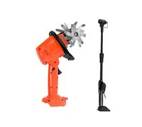 Cultivateur portatif sans fil compatible avec batterie Makita 18 V (sans batterie), rotavateur de jardin de 550 W avec profondeur de labour de 10 cm et largeur de labour de 10 cm, motoculteur