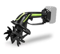 Cultivateur portatif sans Fil Compatible avec Makita 18V Batterie (sans Batterie), rotavateur électrique 550W avec 10cm fraisage Profondeur et 10cm fraisage Largeur, motoculteur (Appareil Seul)