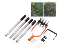 Cultivateur rotatif de jardin, cultivateur manuel de jardin | Outil de jardinage manuel en acier - Adoucisseur de sol pour les amateurs de jardinage, Herr