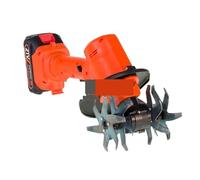 Cultivateur sans Fil Portable, Pelle Électrique, Houe, Batterie Au Lithium, Desserrage, Motoculteur Rotatif, Désherbeur De Jardin Puissance éLevéE(Set B)