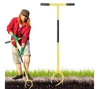 Cultivateurs pour le jardinage, outils de jardinage amovibles, cultivateurs pour le jardinage, motoculteur manuel portable polyvalent et cultivateur rotatif, parfait pour entretenir votre jardin, cour