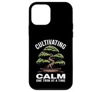 Cultivating Calm One Trim at A Time Bonsaï Coque pour iPhone 12 Mini