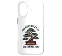 Cultivating Calm One Trim at A Time Bonsaï Coque pour iPhone 17
