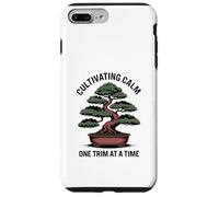 Cultivating Calm One Trim at A Time Bonsaï Coque pour iPhone 7 Plus/8 Plus