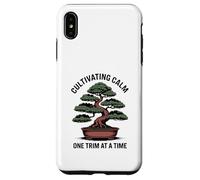 Cultivating Calm One Trim at A Time Bonsaï Coque pour iPhone XS Max