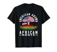 Cultivé aux États-Unis avec Arican Roots Mois de l'histoire des Noirs T-Shirt
