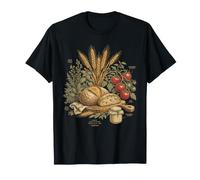 Cultivé avec Patience cuit au levain avec Soin T-Shirt