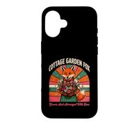 Cultivé et arrangé avec Amour avec des Fleurs de Renard Coque pour iPhone 16