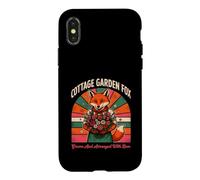 Cultivé et arrangé avec Amour avec des Fleurs de Renard Coque pour iPhone X/XS