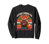 Cultivé et arrangé avec Amour avec des Fleurs de Renard Sweatshirt