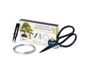 Cultivea Lot de 3 Outils Essentiels Bonsaï - 1 kit
