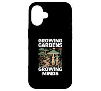 Cultiver des Jardins Growing Minds Coque pour iPhone 16
