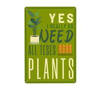 Cultiver Des Plantes En Pots, J'Ai Vraiment Besoin De Toutes Les Plantes Teses Métal Tôle Signe Drôle Affiche Étain Rétro Affiche Poster Plaque Pour Cuisine Maison Salle De Bain