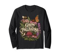 Cultiver pour Pollinisateurs Plantes Indigènes Jardin Manche Longue