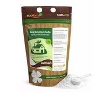 CULTIVERS Bicarbonate de soude 1 kg, 100% naturel, usages multiples, fournitures et nettoyage de la maison, sac