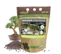 CULTIVERS Bio-Bonsai-Dünger 5 kg, granuliert, 100% pflanzlich, organisch und natürlich, langsame und kontrollierte Freisetzung, NPK 8-1-5, 74% organische Substanz, Huminsäuren
