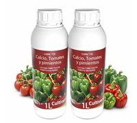 CULTIVERS Calcium liquide pour tomates et poivrons 2 x 1 L | Engrais pour cultures maraîchères | Aide à réduire les problèmes liés au manque de calcium et améliore la qualité des fruits