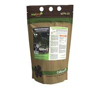 CULTIVERS Engrais biologique pour bonsaï de 1 kg. Engrais d'origine 100% biologique et naturelle, à libération lente et contrôlée, granulé avec NPK 8-1-5 +74% M.O. et Ác. Humics