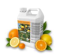 CULTIVERS Engrais liquide bio pour agrumes 5 L NPK avec fer zinc cuivre manganèse molybdène bore + 6% acides aminés, fertilisant pour citronnier oranger mandarinier pamplemoussier