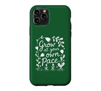 Cultivez à Votre Rythme - Fleur de Jardin Coque pour iPhone 11 Pro