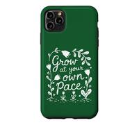 Cultivez à Votre Rythme - Fleur de Jardin Coque pour iPhone 11 Pro Max