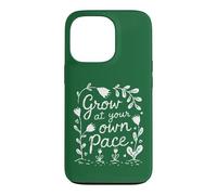 Cultivez à Votre Rythme - Fleur de Jardin Coque pour iPhone 13 Pro