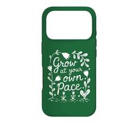 Cultivez à Votre Rythme - Fleur de Jardin Coque pour iPhone 17 Pro