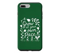Cultivez à Votre Rythme - Fleur de Jardin Coque pour iPhone 7 Plus/8 Plus