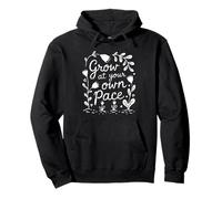 Cultivez à Votre Rythme - Fleur de Jardin Sweat à Capuche