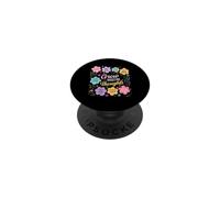 Cultivez des pensées positives Fleur Florale Bonté Santé mentale PopSockets PopGrip Adhésif