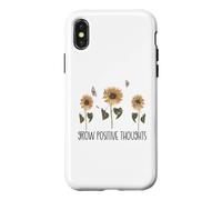 Cultivez des pensées positives - Jardiniers - Fleurs inspirantes Coque pour iPhone X/XS