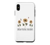 Cultivez des pensées positives - Jardiniers - Fleurs inspirantes Coque pour iPhone XS Max