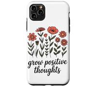 Cultivez des Pensées Positives Tasse De Plante Inspirante Coque pour iPhone 11 Pro Max