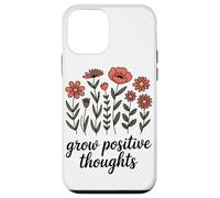 Cultivez des Pensées Positives Tasse De Plante Inspirante Coque pour iPhone 12 Mini