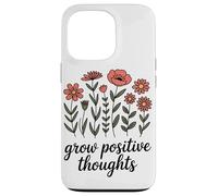 Cultivez des Pensées Positives Tasse De Plante Inspirante Coque pour iPhone 13 Pro