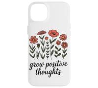 Cultivez des Pensées Positives Tasse De Plante Inspirante Coque pour iPhone 14 Plus