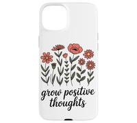 Cultivez des Pensées Positives Tasse De Plante Inspirante Coque pour iPhone 15 Plus
